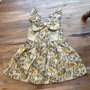 NWT! Kate Quinn Floral Kids Dress with Bow